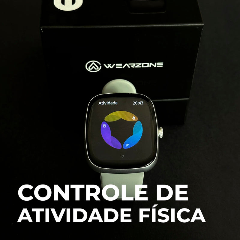 EASY SMARTWATCH A PROVA D'ÁGUA 1 ATM| BATERIA DE LONGA DURAÇÃO| 100 MODOS DE ESPORTES