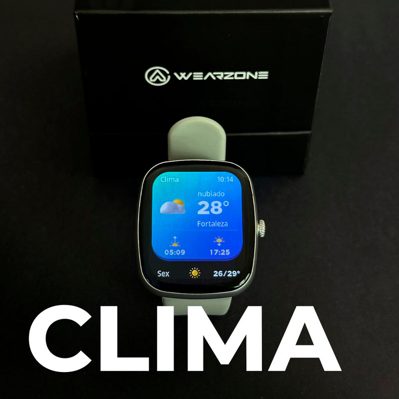 EASY SMARTWATCH A PROVA D'ÁGUA 1 ATM| BATERIA DE LONGA DURAÇÃO| 100 MODOS DE ESPORTES