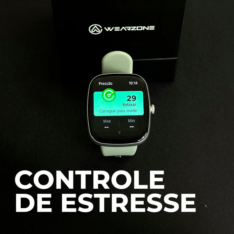 EASY SMARTWATCH A PROVA D'ÁGUA 1 ATM| BATERIA DE LONGA DURAÇÃO| 100 MODOS DE ESPORTES