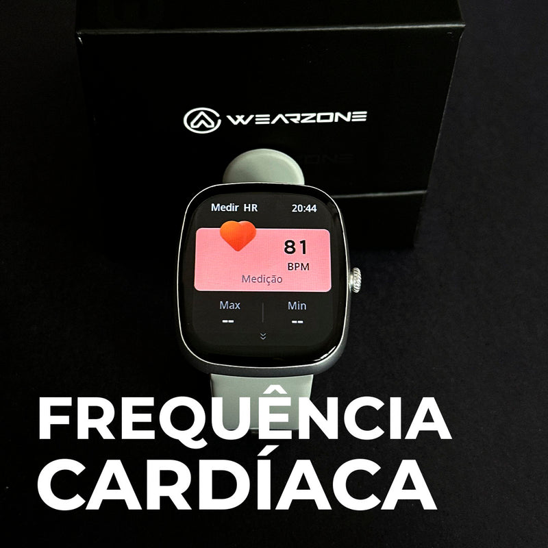 EASY SMARTWATCH A PROVA D'ÁGUA 1 ATM| BATERIA DE LONGA DURAÇÃO| 100 MODOS DE ESPORTES