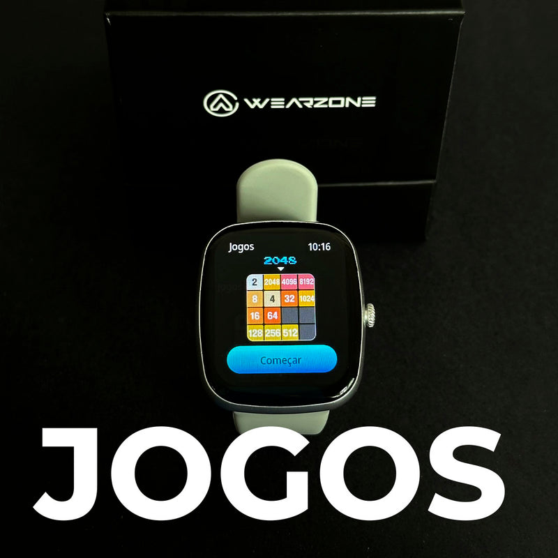 EASY SMARTWATCH A PROVA D'ÁGUA 1 ATM| BATERIA DE LONGA DURAÇÃO| 100 MODOS DE ESPORTES