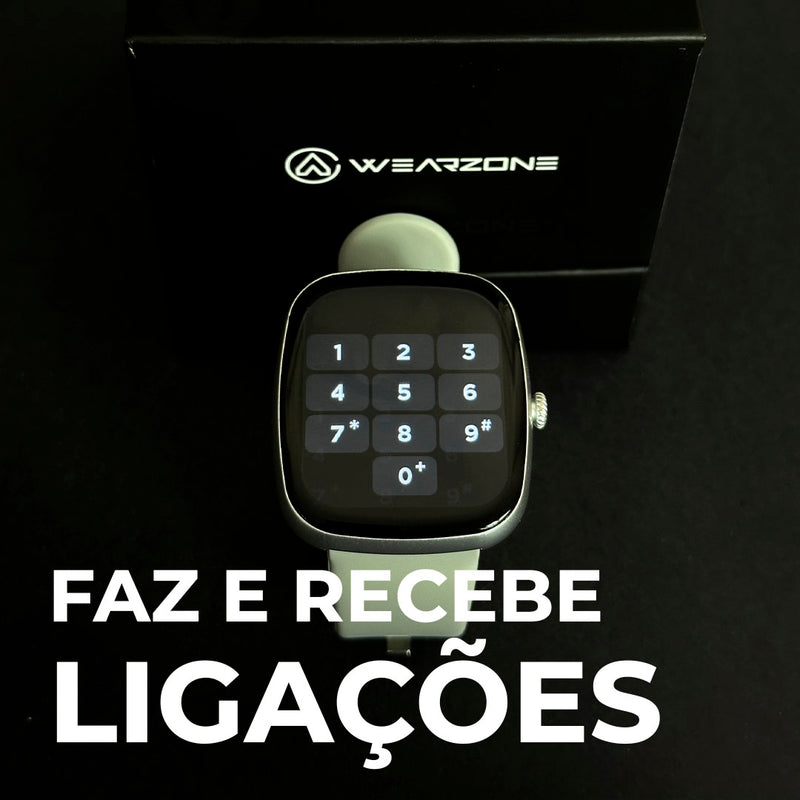 EASY SMARTWATCH A PROVA D'ÁGUA 1 ATM| BATERIA DE LONGA DURAÇÃO| 100 MODOS DE ESPORTES