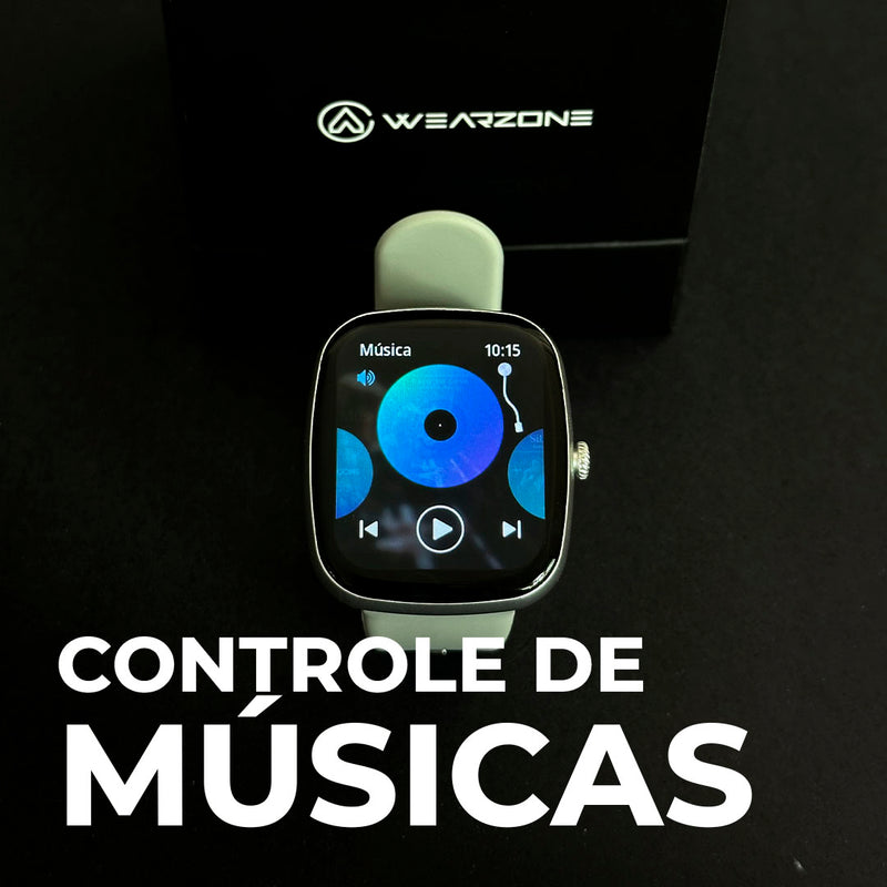 EASY SMARTWATCH A PROVA D'ÁGUA 1 ATM| BATERIA DE LONGA DURAÇÃO| 100 MODOS DE ESPORTES