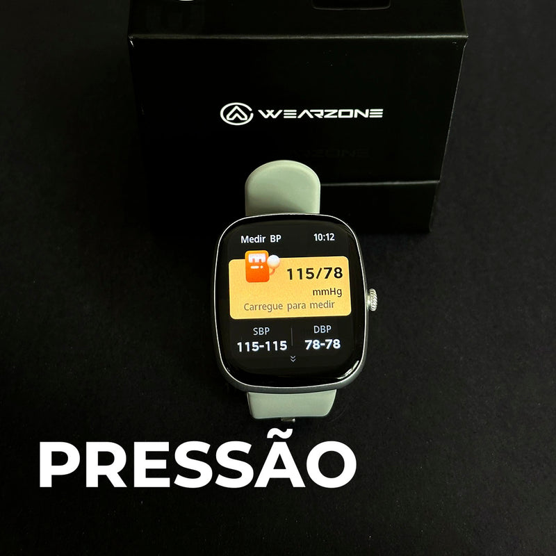 EASY SMARTWATCH A PROVA D'ÁGUA 1 ATM| BATERIA DE LONGA DURAÇÃO| 100 MODOS DE ESPORTES
