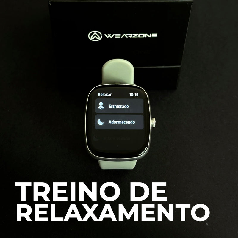 EASY SMARTWATCH A PROVA D'ÁGUA 1 ATM| BATERIA DE LONGA DURAÇÃO| 100 MODOS DE ESPORTES