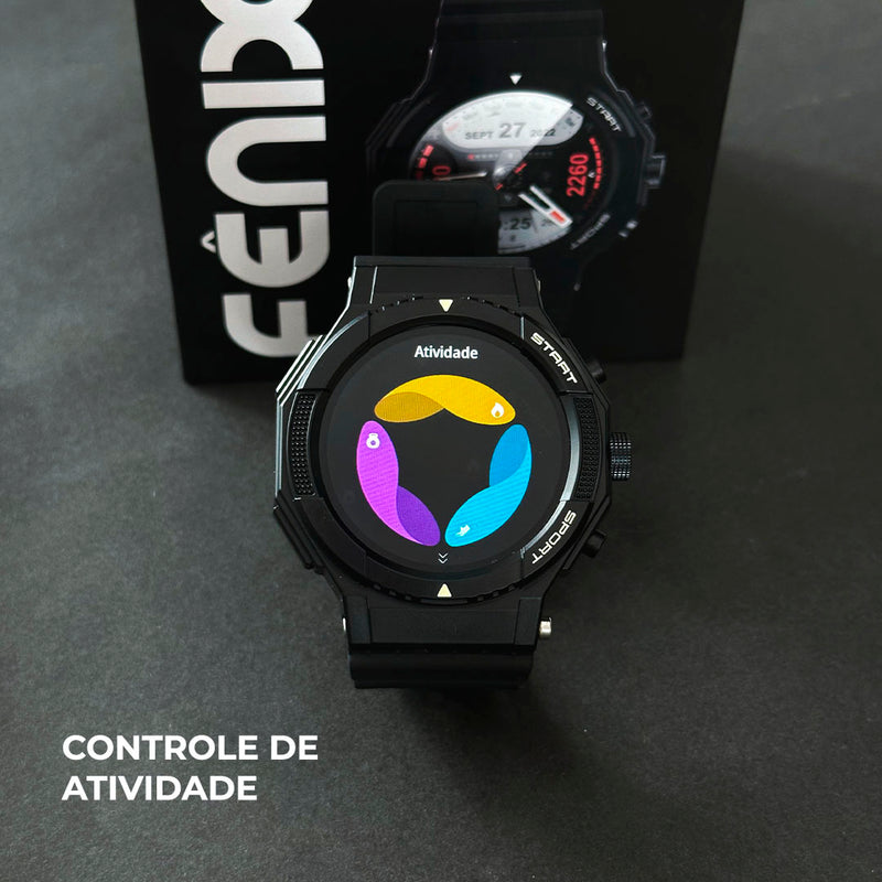 FÊNIX WEARZONE |1ATM | GPS INTEGRADO | 100 MODOS ESPORTE