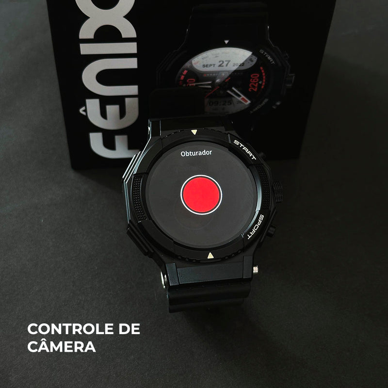 FÊNIX WEARZONE |1ATM | GPS INTEGRADO | 100 MODOS ESPORTE