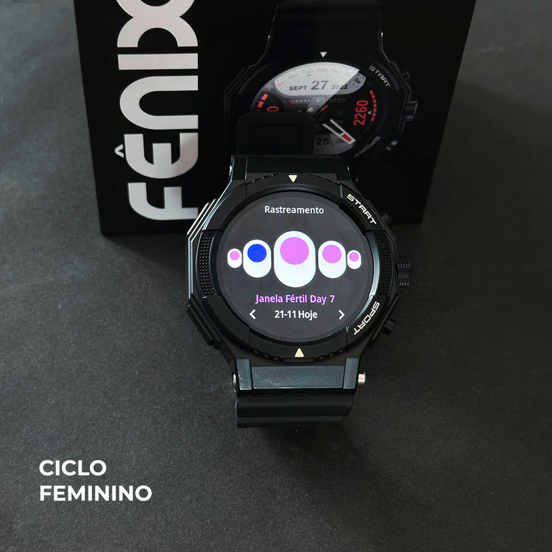 FÊNIX WEARZONE |1ATM | GPS INTEGRADO | 100 MODOS ESPORTE