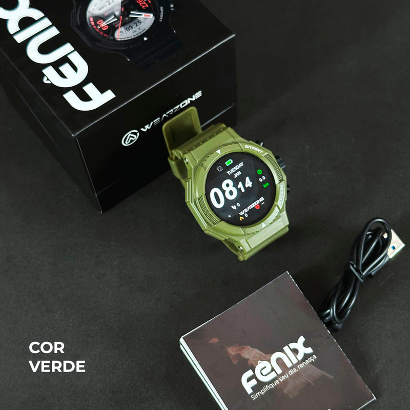 FÊNIX WEARZONE |1ATM | GPS INTEGRADO | 100 MODOS ESPORTE