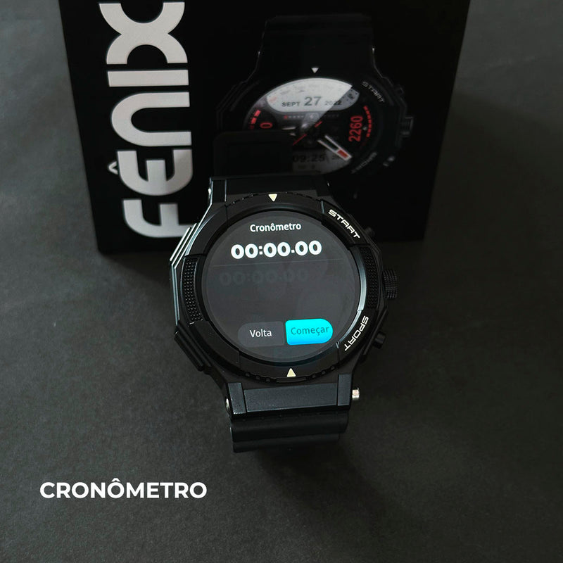 FÊNIX WEARZONE |1ATM | GPS INTEGRADO | 100 MODOS ESPORTE