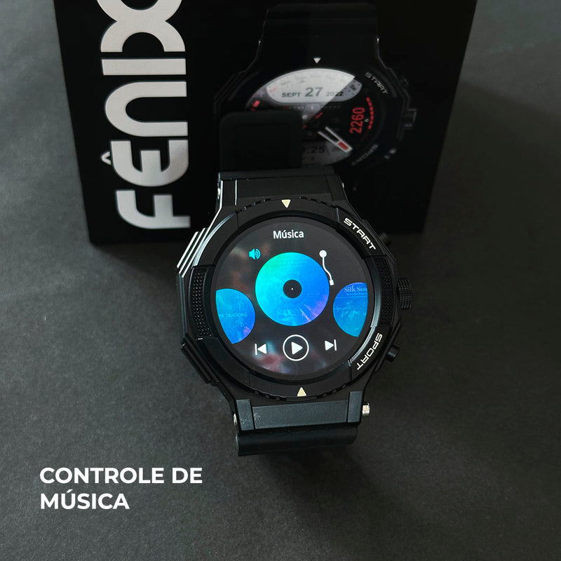 FÊNIX WEARZONE |1ATM | GPS INTEGRADO | 100 MODOS ESPORTE