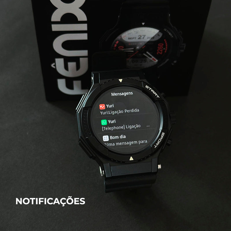 FÊNIX WEARZONE |1ATM | GPS INTEGRADO | 100 MODOS ESPORTE
