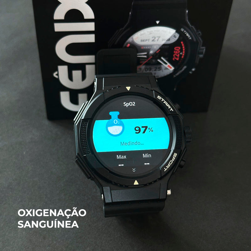 FÊNIX WEARZONE |1ATM | GPS INTEGRADO | 100 MODOS ESPORTE