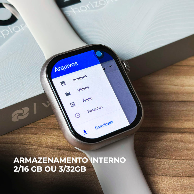 Horizon Lite + 4G Câmera Rotativa | 2GB + 16GB | Celular de Pulso Slim
