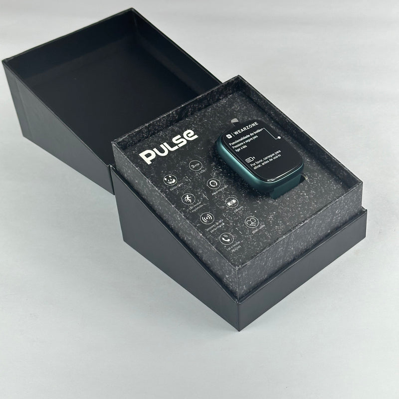 PULSE WEARZONE |Smartwatch para seu dia a dia|A PROVA D'ÁGUA, ALEXA integrada, Até 7 Dias de Bateria