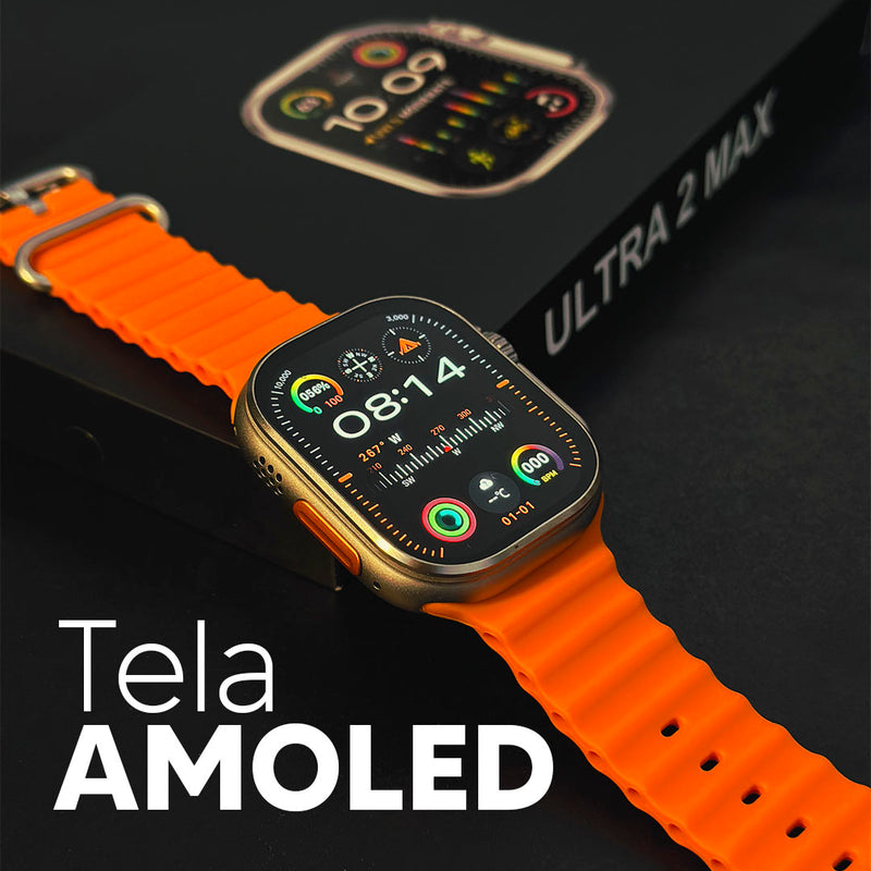 Ultra 2 Max - Tela Amoled, Função 2 Gestos E Cpu Dual Core