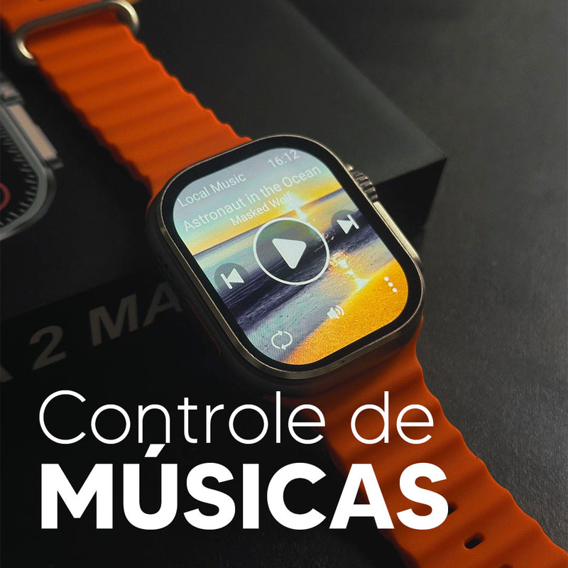 Ultra 2 Max - Tela Amoled, Função 2 Gestos E Cpu Dual Core
