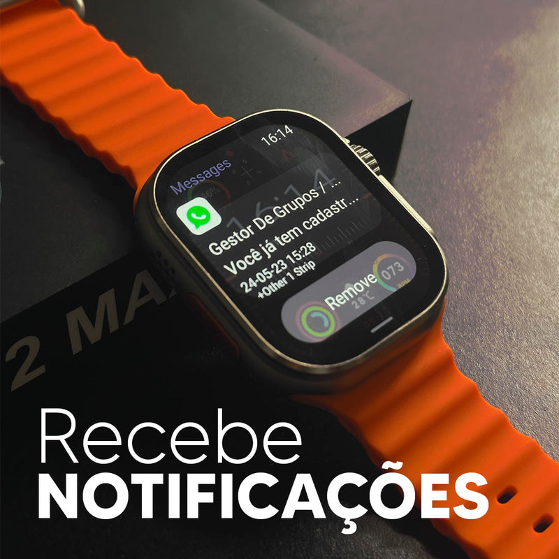 Ultra 2 Max - Tela Amoled, Função 2 Gestos E Cpu Dual Core
