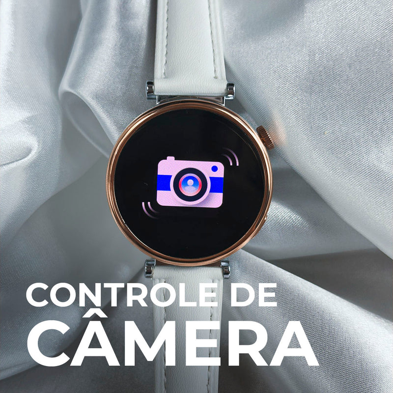 ÁUREA | TELA AMOLED | DUAS PULSEIRAS