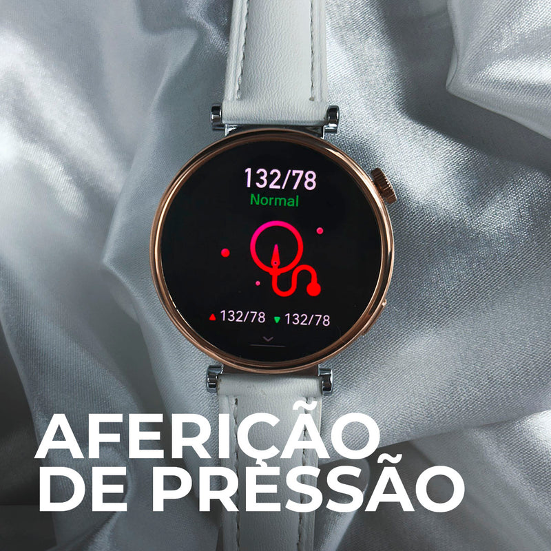 ÁUREA | TELA AMOLED | DUAS PULSEIRAS