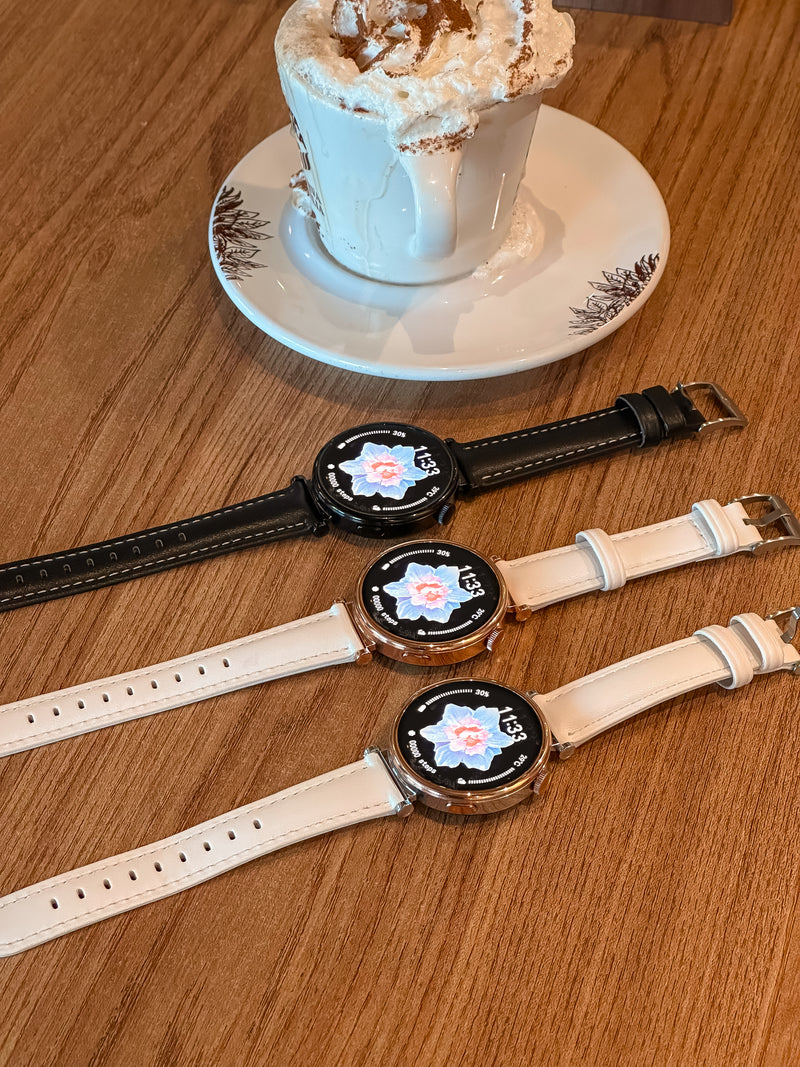 ÁUREA | TELA AMOLED | DUAS PULSEIRAS