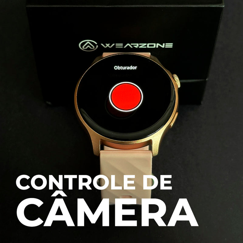 LIFE SMARTWATCH A PROVA D'ÁGUA 1 ATM AMOLED | BATERIA DE LONGA DURAÇÃO| 100 MODOS DE ESPORTES