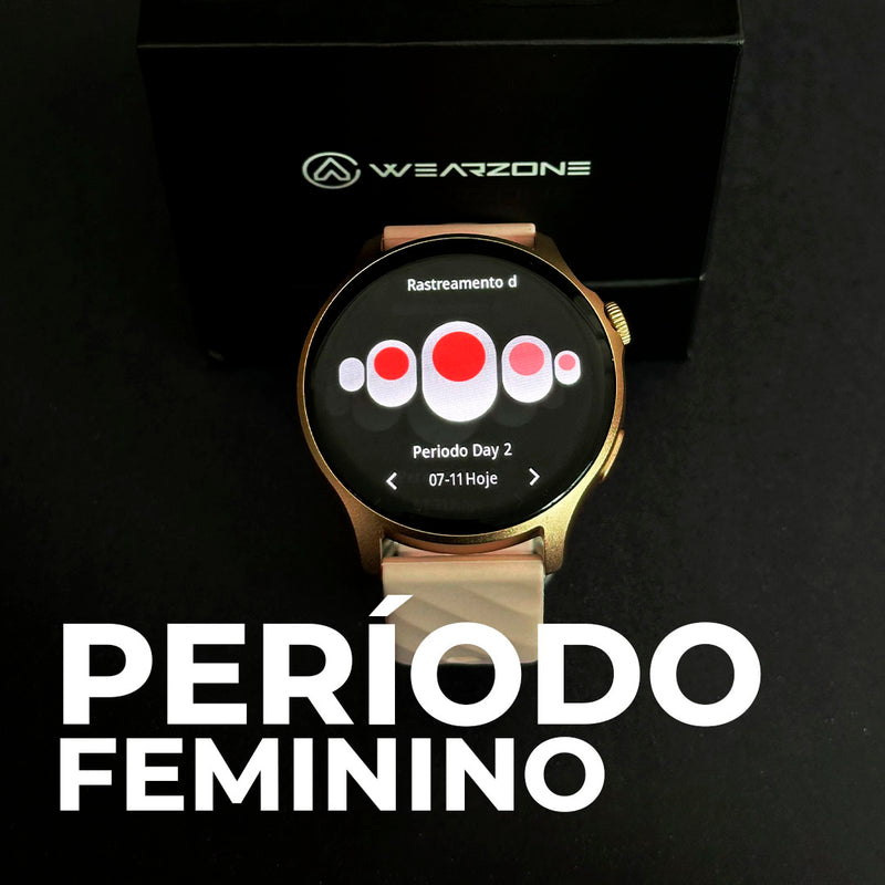 LIFE SMARTWATCH A PROVA D'ÁGUA 1 ATM AMOLED | BATERIA DE LONGA DURAÇÃO| 100 MODOS DE ESPORTES