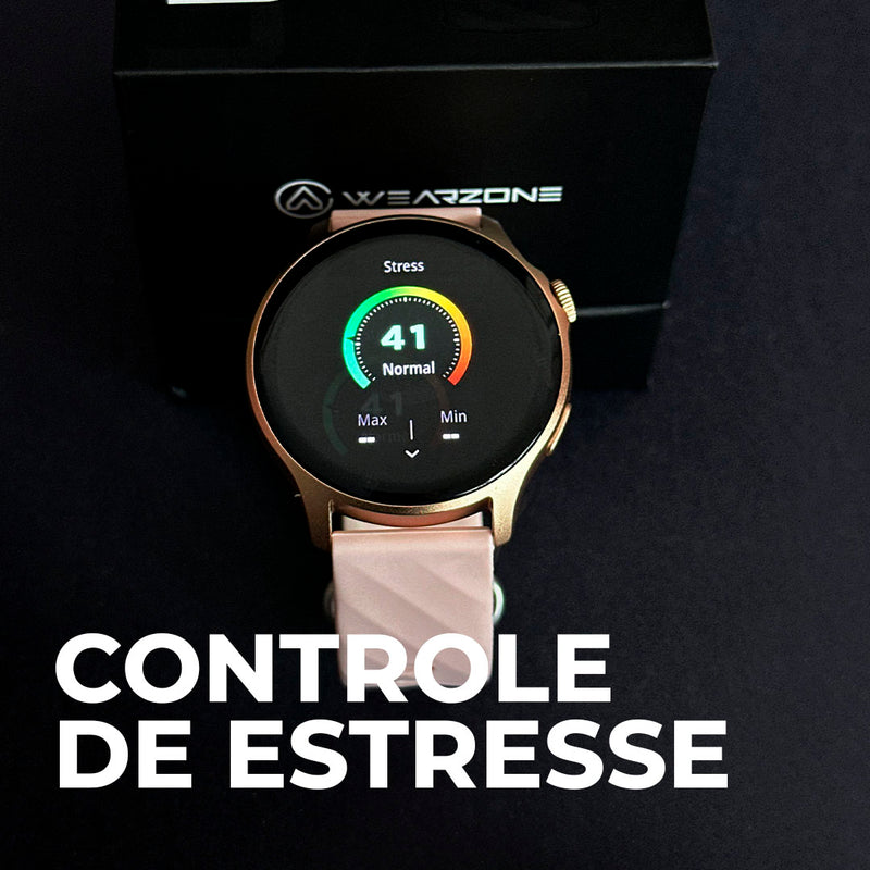 LIFE SMARTWATCH A PROVA D'ÁGUA 1 ATM AMOLED | BATERIA DE LONGA DURAÇÃO| 100 MODOS DE ESPORTES