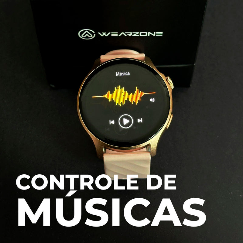 LIFE SMARTWATCH A PROVA D'ÁGUA 1 ATM AMOLED | BATERIA DE LONGA DURAÇÃO| 100 MODOS DE ESPORTES
