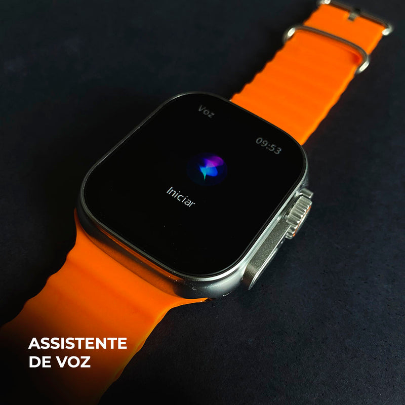WS-79 ULTRA 2 | Kit 3 pulseiras | Pulseira de Couro e Metal | Segunda geração