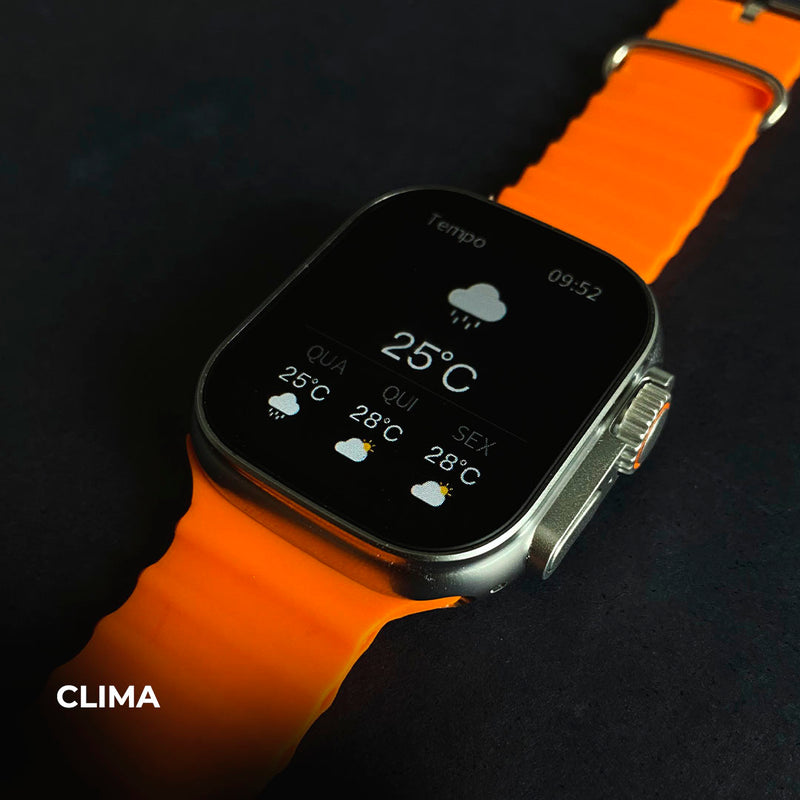 WS-79 ULTRA 2 | Kit 3 pulseiras | Pulseira de Couro e Metal | Segunda geração